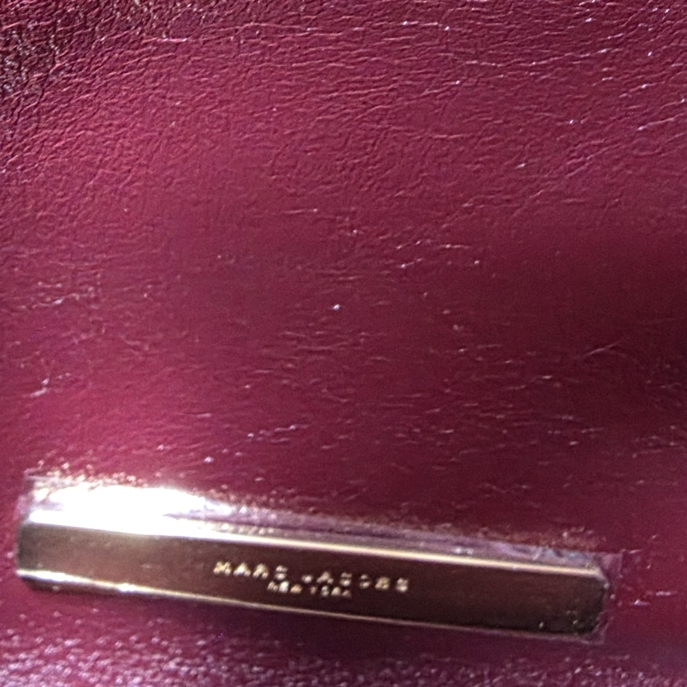 Marc Jacobs 2pcs Mini Grind Bag & Wallet. Black Beaded Pom Pom 3 Way Bag. EUC - Picture 5 of 17
